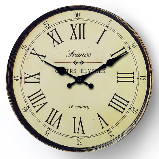 Wanduhr Klassisches Französisches Design – Eleganz Für Stille Momente 0