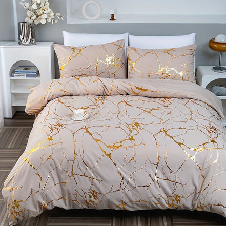 Xavor Bettdecke Aus Marmor – Elegantes Design Für Erholsamen Schlaf 1