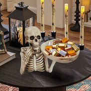 Skelett-Schalenhalter für Halloween-Dekoration – Mortis
