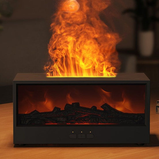 Flamora Lufterfrischer – Kompaktes Gerät mit Kaminflammen-Effekt