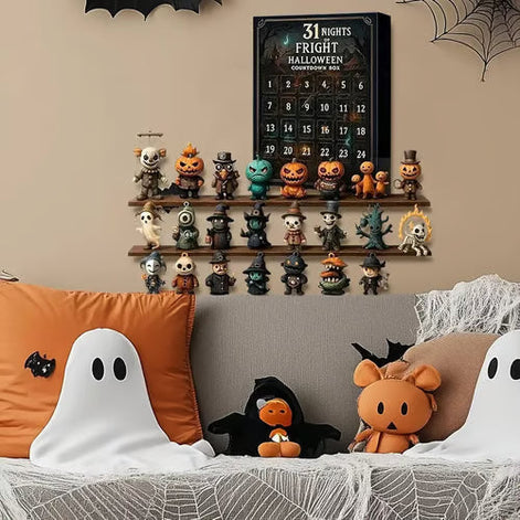 Halloween Countdown-Box mit 31 Figuren – Spookly