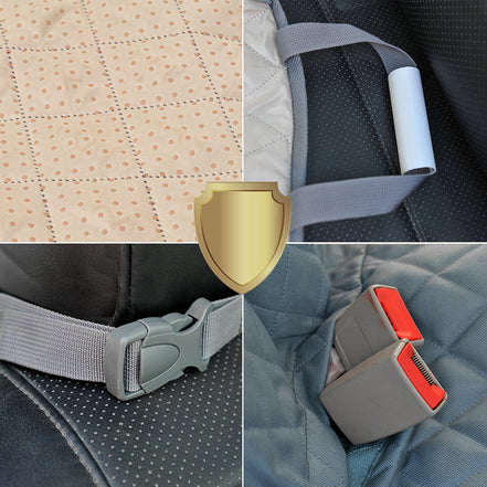 PetGuard Pro Autositzschutz für Hunde mit stabiler Bodenplatte