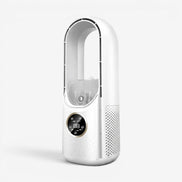 USB Turmventilator ohne Flügel mit LED-Anzeige und Einstellbarer Geschwindigkeit – Aerlisse