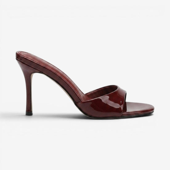 Rovellia Damen Sandalen mit rundem Zehenbereich und Absatz