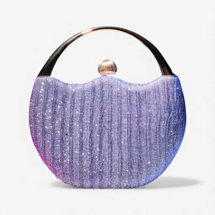 Valeria Clutch Tasche mit Reißverschluss und Handgelenkriemen