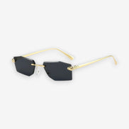 Velmira Damen Sonnenbrille mit geometrischem Rahmen