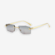 Velmira Damen Sonnenbrille mit geometrischem Rahmen