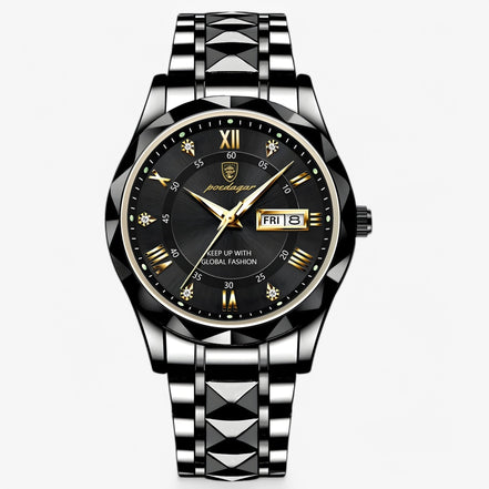 Valerio Herren Armbanduhr mit analoger Anzeige und sportlich-klassischem Design