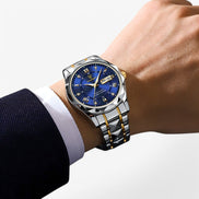 Valerio Herren Armbanduhr mit analoger Anzeige und sportlich-klassischem Design