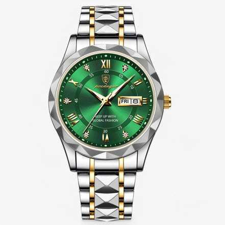 Valerio Herren Armbanduhr mit analoger Anzeige und sportlich-klassischem Design