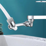 Aqura Flex Strahlaufsatz – Wasserhahn Aufsatz mit 1080° Drehung und zwei Strahlarten
