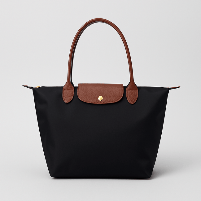 Lynara Shopper – Leichte, faltbare Schultertasche aus wasserabweisendem Nylon