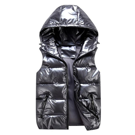 Varello ärmellose Jacke mit Reißverschlusstaschen und leichter Passform für Alltag und Outdoor