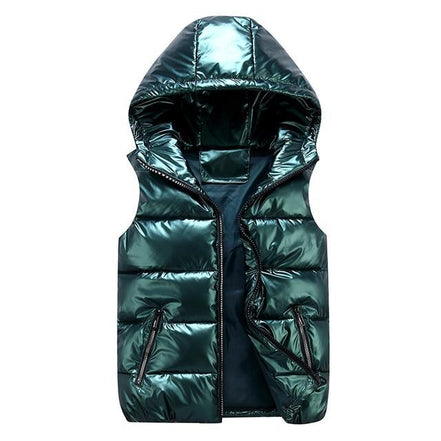Varello ärmellose Jacke mit Reißverschlusstaschen und leichter Passform für Alltag und Outdoor