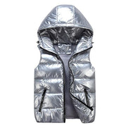 Varello ärmellose Jacke mit Reißverschlusstaschen und leichter Passform für Alltag und Outdoor