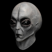 Alien Vollkopfmaske aus Latex und Silikon – Zarex