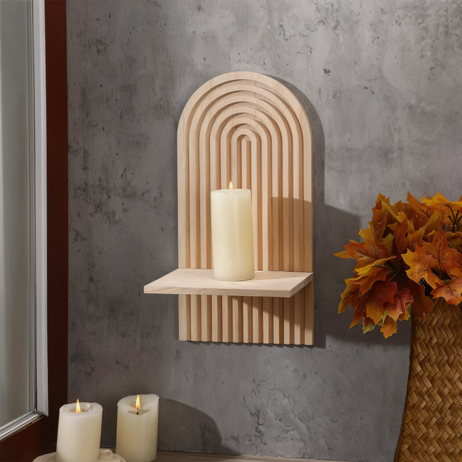 <strong>ARCHI WANDREGAL – Stilvolles Minimalistisches Holzregal</strong> 0