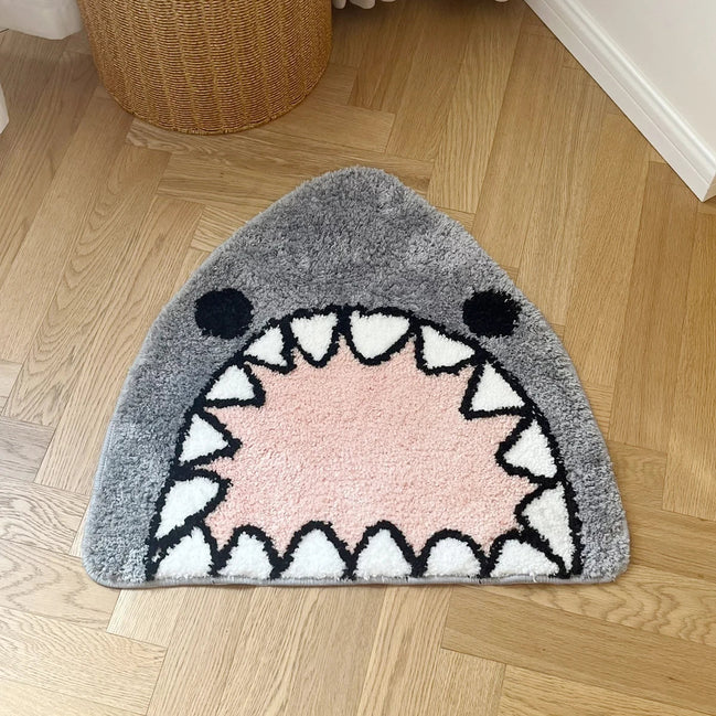 <strong>HAI-Angriff Getufteter Teppich</strong> – Lustiges Design für Kinderzimmer 0