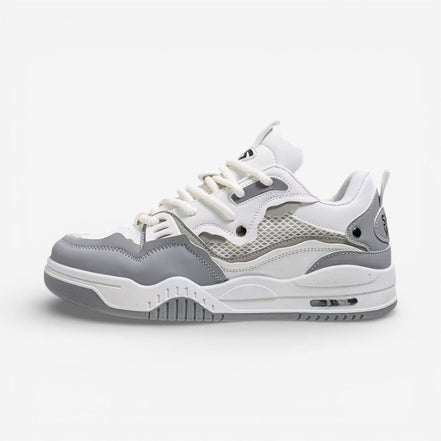 Norevix Herren Sneaker mit Schnürung und Runder Zehenform