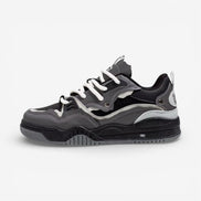 Norevix Herren Sneaker mit Schnürung und Runder Zehenform