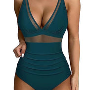 Ariavelle Damen Badeanzug mit verstellbaren Trägern